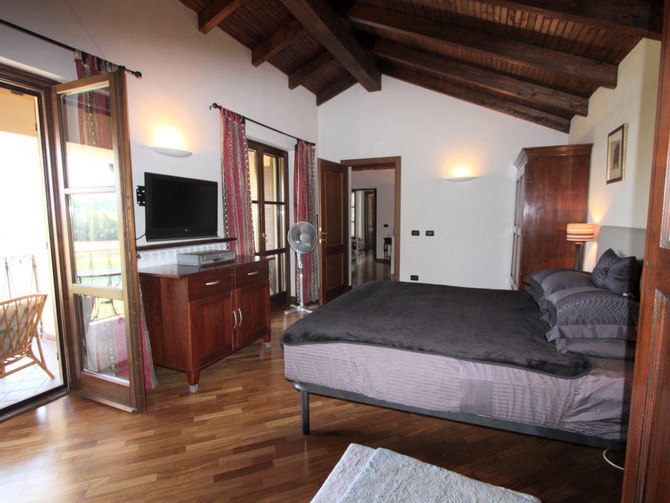 One of 4 bedrooms in the villa